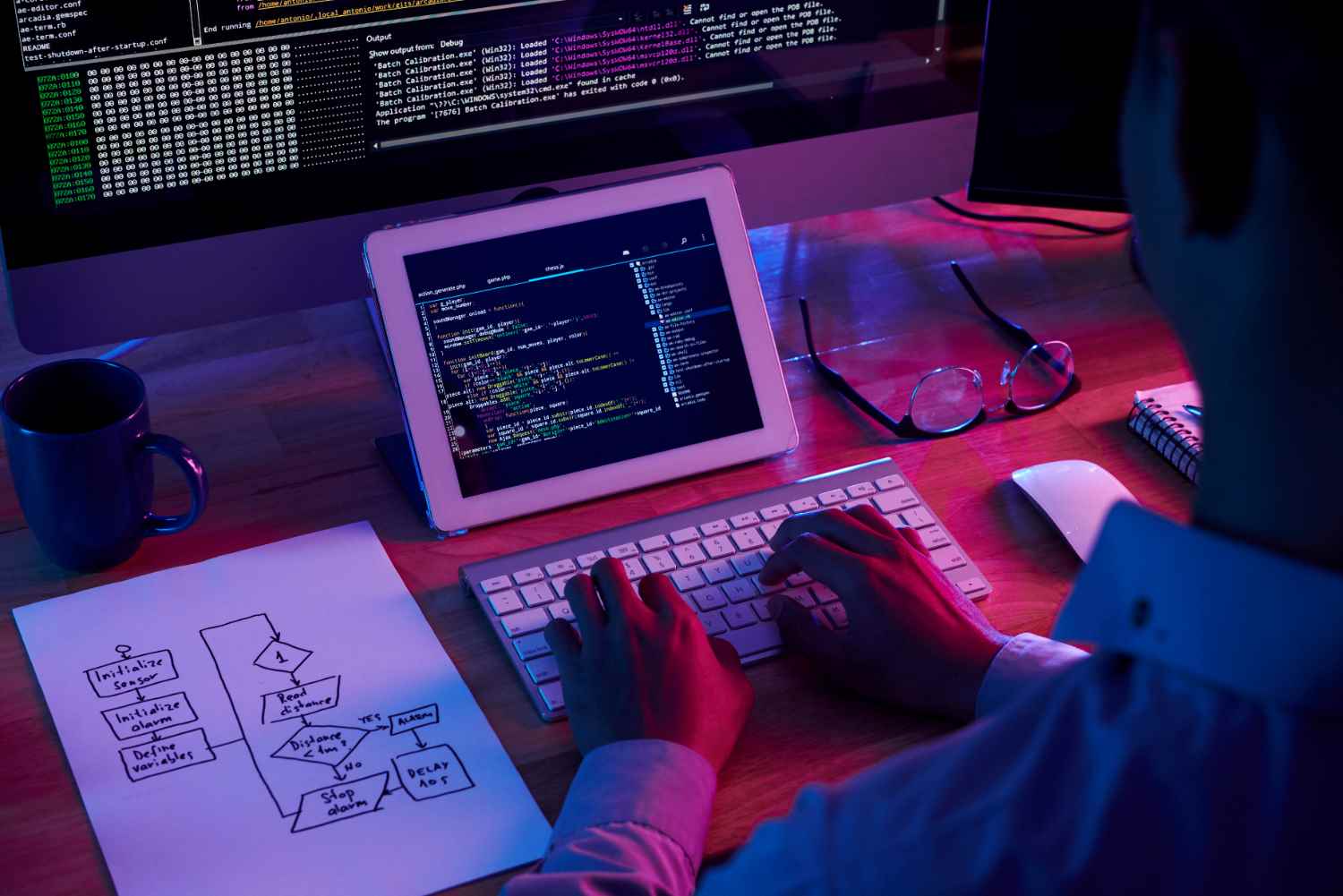 Website Development Illustration